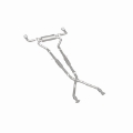 Picture of MagnaFlow 14 Infiniti Q50 V6 3-7L Cat-Back Polished Stainless Tips Dual Split Rear Exit Exhaust