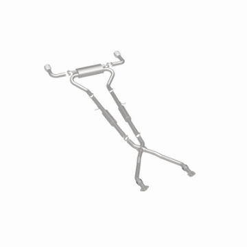 Picture of MagnaFlow 14 Infiniti Q50 V6 3-7L Cat-Back Polished Stainless Tips Dual Split Rear Exit Exhaust