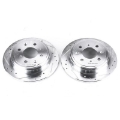 Picture of Power Stop 90-01 Acura Integra Rear Evolution Drilled & Slotted Rotors - Pair