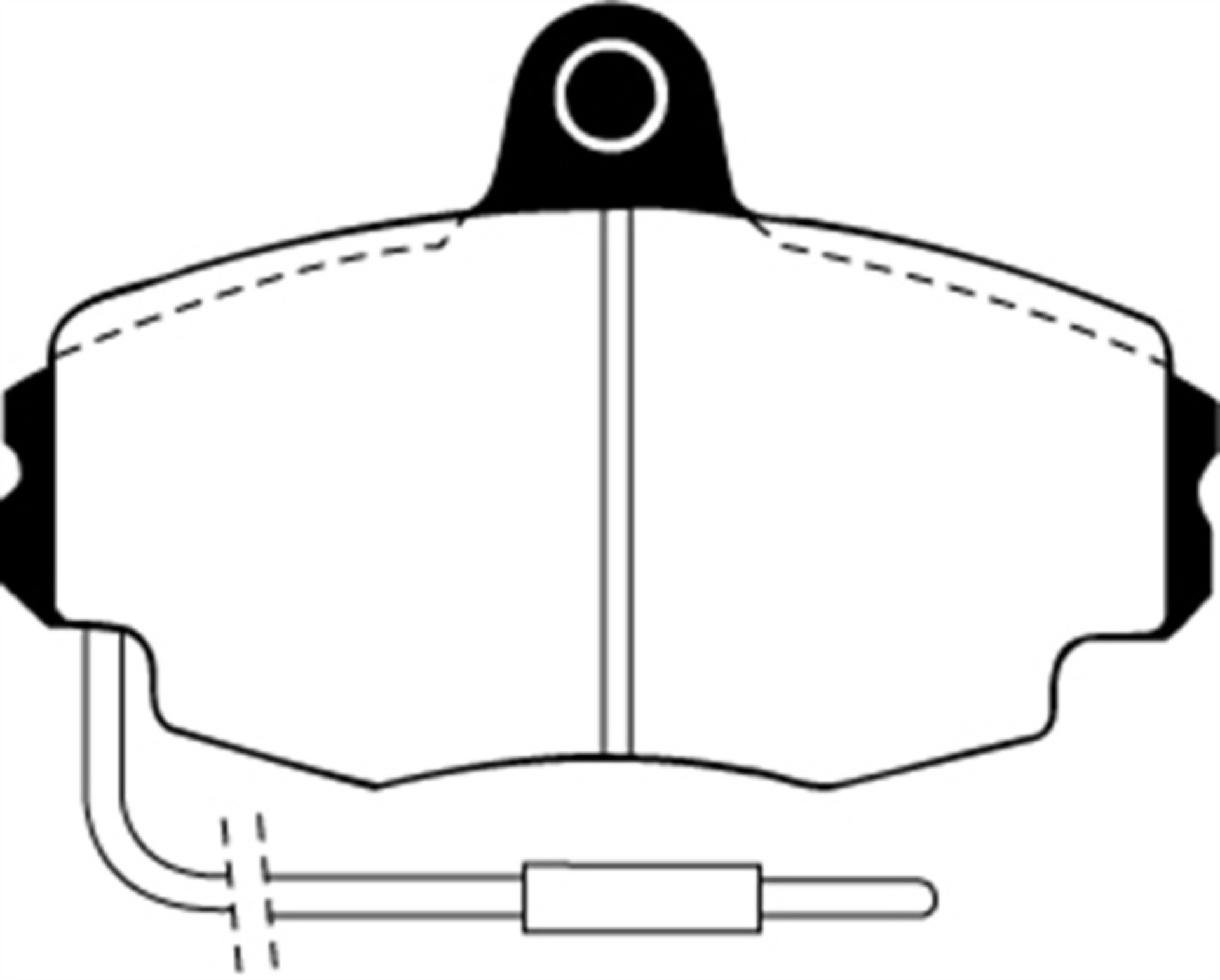 Picture of EBC 91+ Renault Clio Greenstuff Front Brake Pads