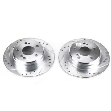 Picture of Power Stop 90-93 Mercedes-Benz 300SL Rear Evolution Drilled & Slotted Rotors - Pair