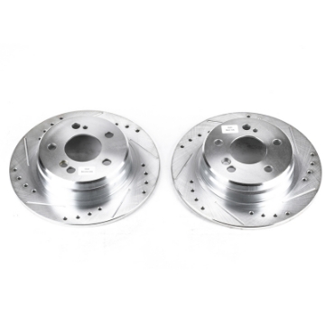 Picture of Power Stop 90-93 Mercedes-Benz 300SL Rear Evolution Drilled & Slotted Rotors - Pair