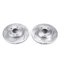 Picture of Power Stop 02-05 Land Rover Freelander Front Evolution Drilled & Slotted Rotors - Pair