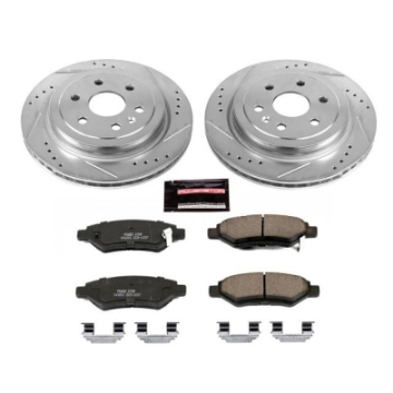 Picture of Power Stop 10-16 Cadillac SRX Rear Z23 Evolution Sport Brake Kit