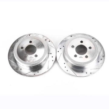 Picture of Power Stop 07-11 Dodge Nitro Rear Evolution Drilled & Slotted Rotors - Pair