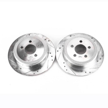 Picture of Power Stop 07-11 Dodge Nitro Rear Evolution Drilled & Slotted Rotors - Pair