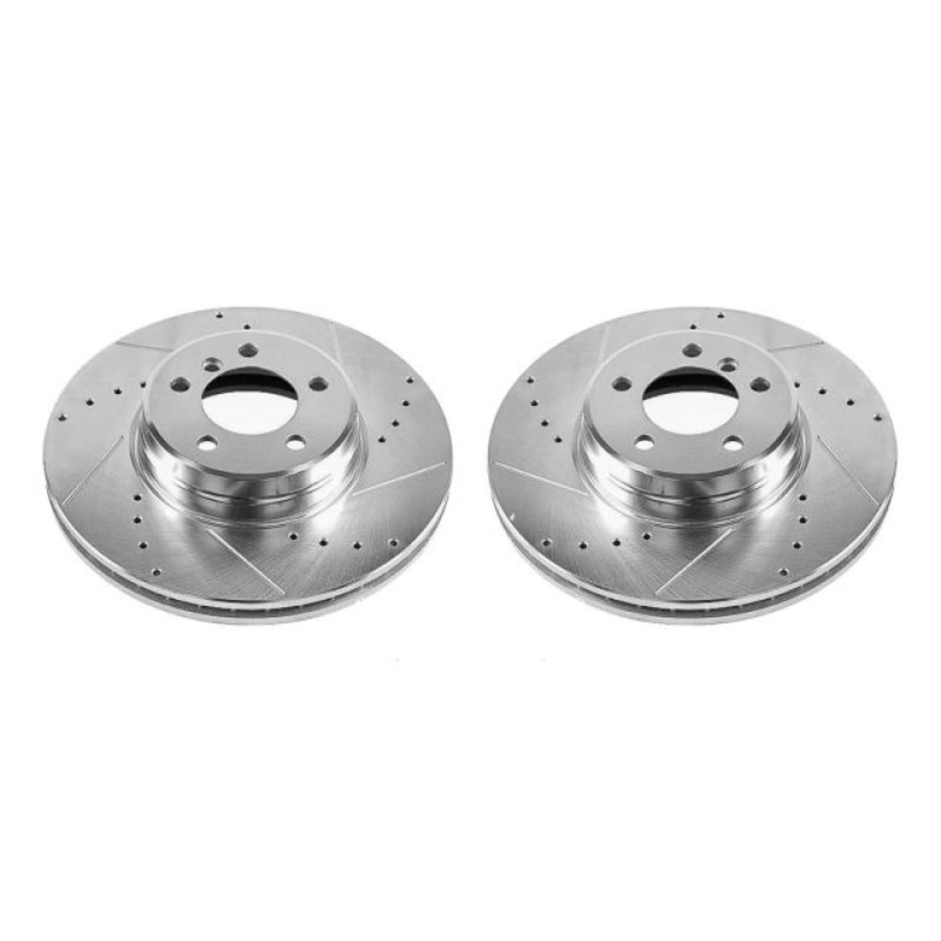 Picture of Power Stop 03-05 Land Rover Range Rover Front Evolution Drilled & Slotted Rotors - Pair