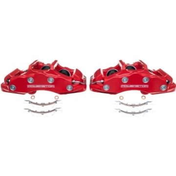 Picture of Power Stop 06-13 Chevrolet Corvette Front Red Calipers - Pair