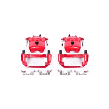 Picture of Power Stop 03-07 Nissan Maxima Front Red Calipers w-Brackets - Pair