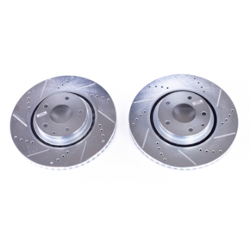 Picture of Power Stop 2018 Mazda CX-5 Front Evolution Drilled & Slotted Rotors - Pair