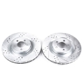 Picture of Power Stop 05-10 Chrysler 300 Front Evolution Drilled & Slotted Rotors - Pair