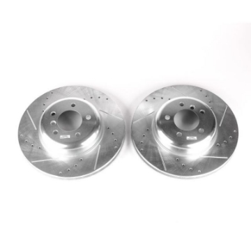 Picture of Power Stop 08-10 BMW 535i Front Evolution Drilled & Slotted Rotors - Pair