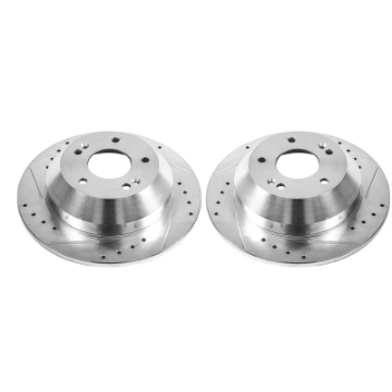 Picture of Power Stop 10-18 Hyundai Santa Fe Rear Evolution Drilled & Slotted Rotors - Pair