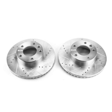 Picture of Power Stop 13-14 Mercedes-Benz G63 AMG Front Evolution Drilled & Slotted Rotors - Pair