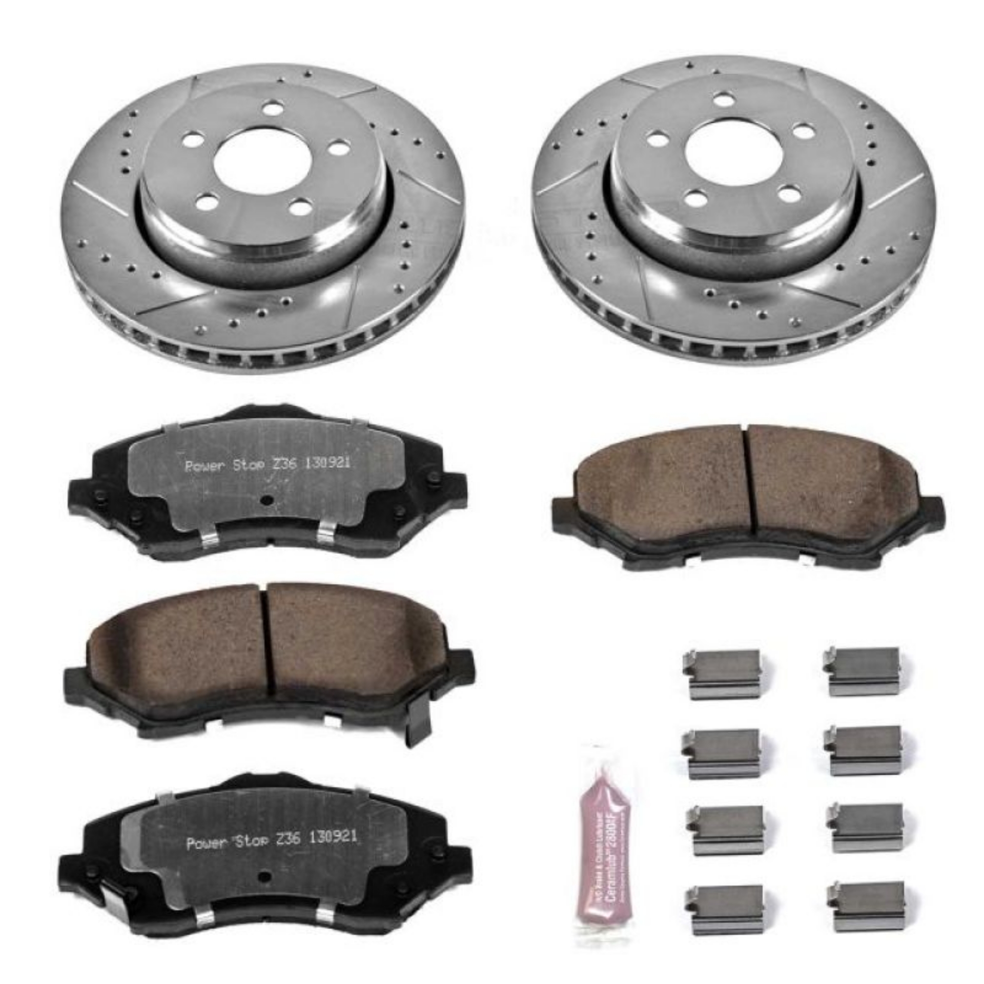 Picture of Power Stop 07-11 Dodge Nitro Front Z36 Truck & Tow Brake Kit