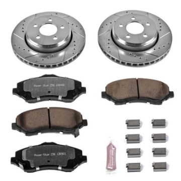 Picture of Power Stop 07-11 Dodge Nitro Front Z36 Truck & Tow Brake Kit
