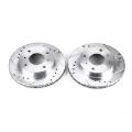 Picture of Power Stop 89-96 Nissan 240SX Front Evolution Drilled & Slotted Rotors - Pair