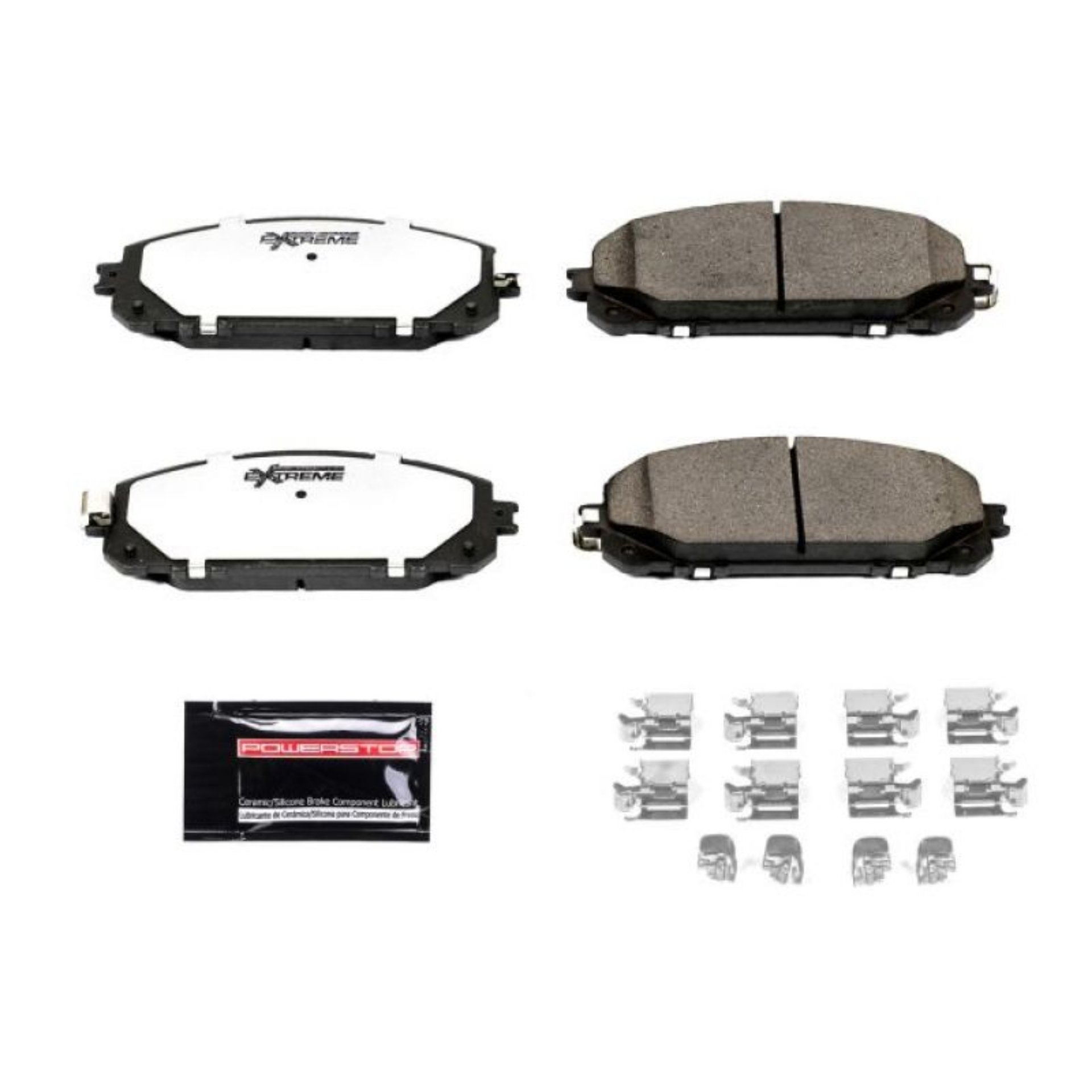 Picture of Power Stop 14-15 Jeep Cherokee Front Z36 Truck & Tow Brake Pads w-Hardware