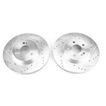 Picture of Power Stop 17-18 Mercedes-Benz C43 AMG Rear Evolution Drilled & Slotted Rotors - Pair