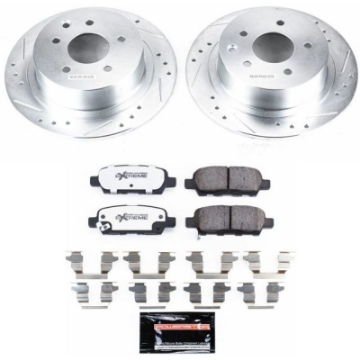 Picture of Power Stop 07-10 Nissan Altima Rear Z26 Street Warrior Brake Kit