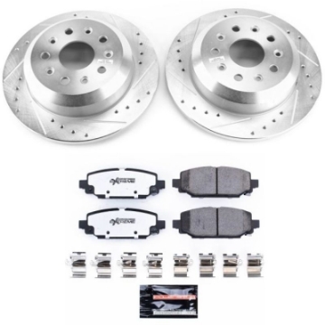 Picture of Power Stop 18-19 Jeep Wrangler Rear Z36 Truck & Tow Brake Kit