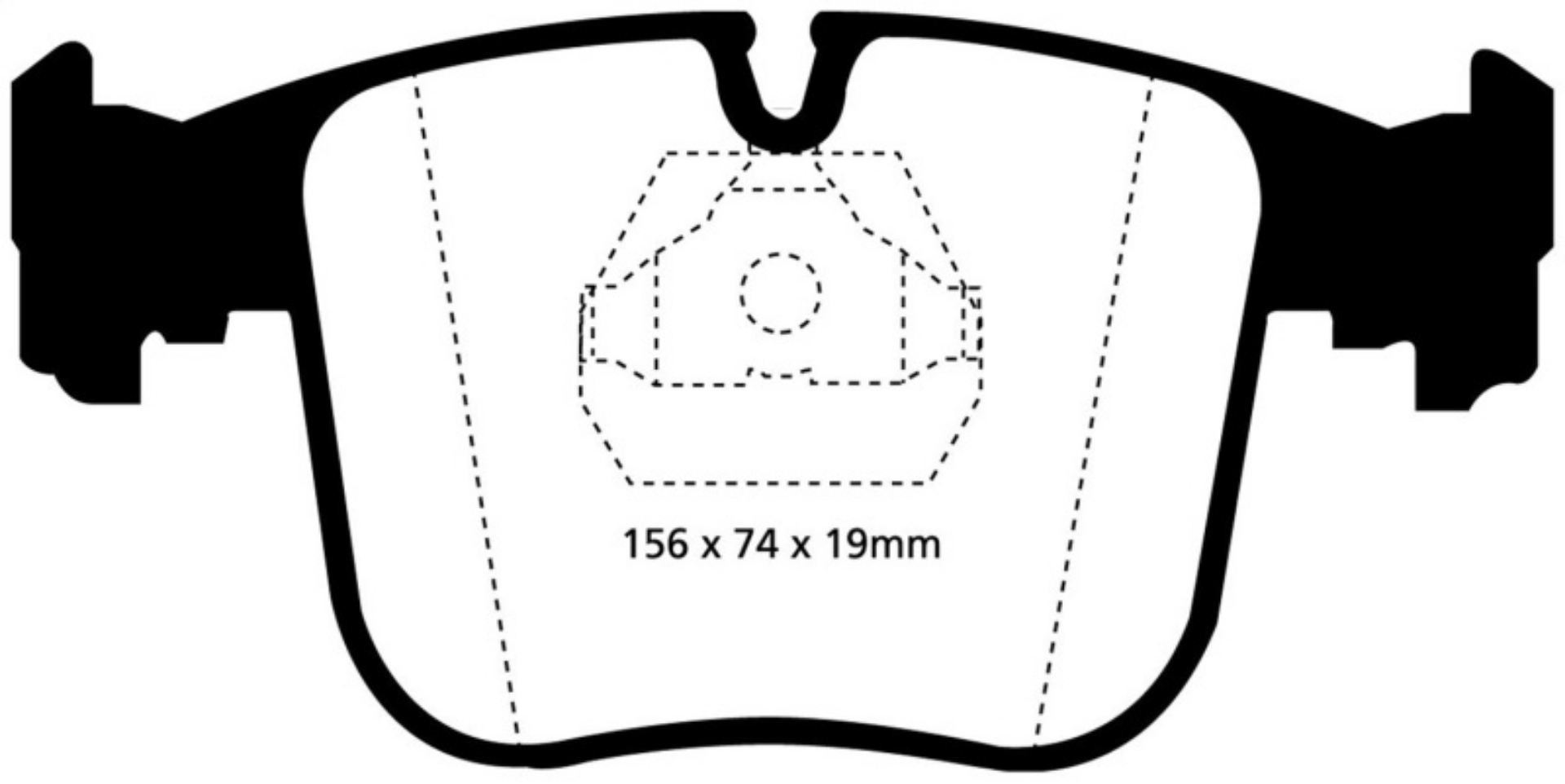 Picture of EBC 91-93 BMW 850 5-0 Redstuff Front Brake Pads