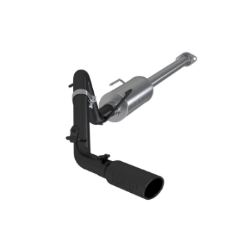 Picture of MBRP 09-14 Toyota Tacoma 4-0L EC-CC Cat-Back Single Exit AL - Black