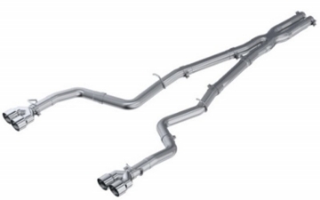 Picture of MBRP 15-16 Dodge Challenger 5-7L HEMI Cat Back Dual Split Rear