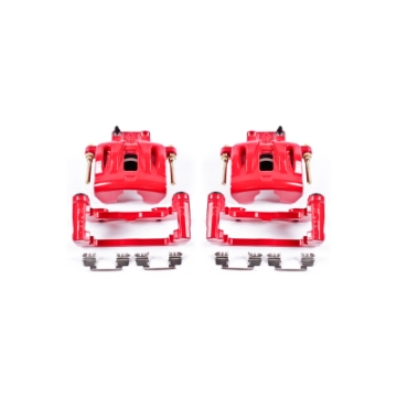 Picture of Power Stop 05-11 Chrysler 300 Front Red Calipers w-Brackets - Pair