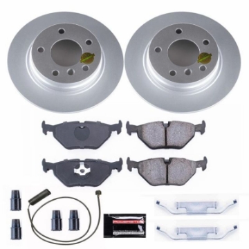 Picture of Power Stop 92-98 BMW 318i Rear Z23 Evolution Sport Coated Brake Kit