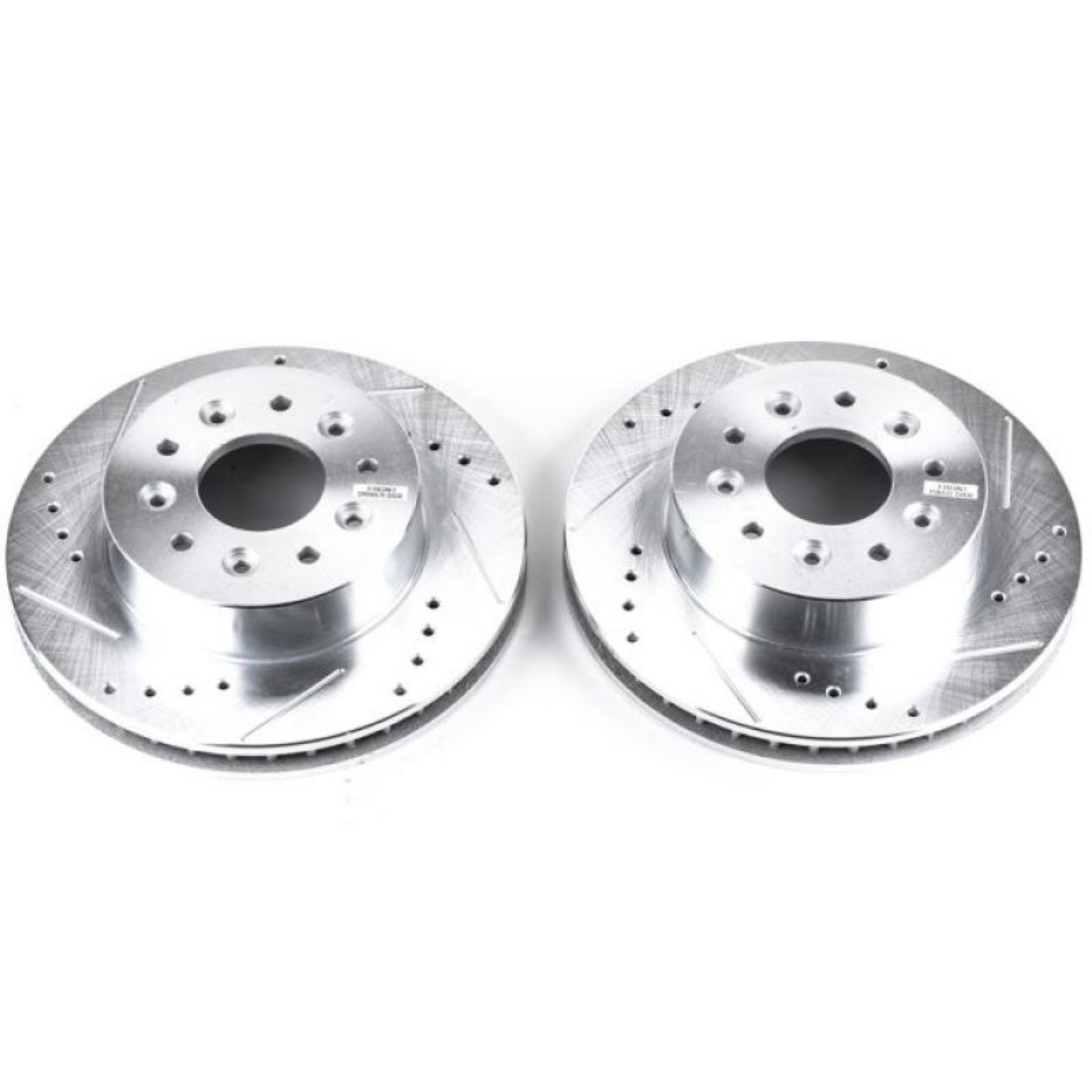 Picture of Power Stop 63-82 Chevrolet Corvette Front Evolution Drilled & Slotted Rotors - Pair