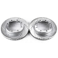 Picture of Power Stop 94-99 Chevrolet K1500 Suburban Front Evolution Drilled & Slotted Rotors - Pair