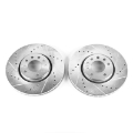 Picture of Power Stop 03-11 Saab 9-3 Front Evolution Drilled & Slotted Rotors - Pair