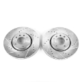 Picture of Power Stop 03-11 Saab 9-3 Front Evolution Drilled & Slotted Rotors - Pair