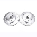 Picture of Power Stop 07-12 Acura RDX Front Evolution Drilled & Slotted Rotors - Pair