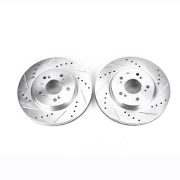 Picture of Power Stop 07-12 Acura RDX Front Evolution Drilled & Slotted Rotors - Pair