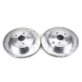 Picture of Power Stop 08-14 Subaru Impreza Rear Evolution Drilled & Slotted Rotors - Pair