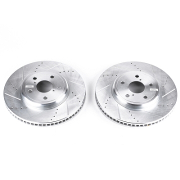 Picture of Power Stop 01-06 Lexus LS430 Front Evolution Drilled & Slotted Rotors - Pair
