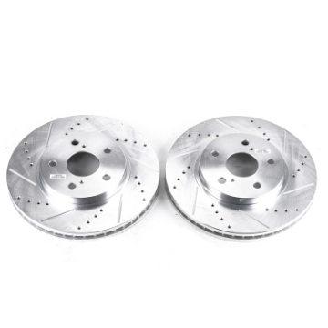 Picture of Power Stop 2002 Lexus ES300 Front Evolution Drilled & Slotted Rotors - Pair