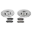 Picture of Power Stop 09-14 Nissan Maxima Front Z23 Evolution Sport Brake Kit