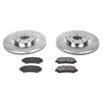 Picture of Power Stop 09-14 Nissan Maxima Front Z23 Evolution Sport Brake Kit