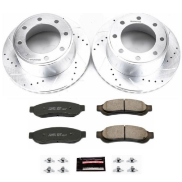 Picture of Power Stop 07-10 Ford F-250 Super Duty Rear Z23 Evolution Sport Brake Kit