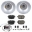 Picture of Power Stop 11-16 BMW 550i Rear Z23 Evolution Sport Coated Brake Kit