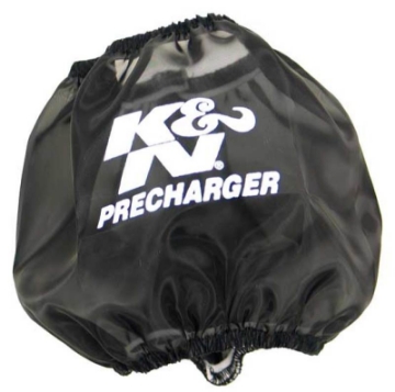 Picture of K&N PreCharger Round Straight Air Filter Wrap for 01-14 Honda TRX500 - Black
