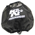 Picture of K&N PreCharger Round Straight Air Filter Wrap for 01-14 Honda TRX500 - Black