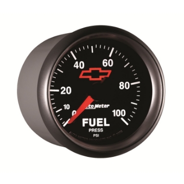 Picture of Autometer Sport-Comp II GM 52mm 0-100 PSI Full Sweep Electronic Fuel Pressure Gauge