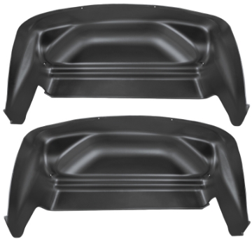 Picture of Husky Liners 07-13 Chevy-GMC Silverado-Sierra Black Rear Wheel Well Guards