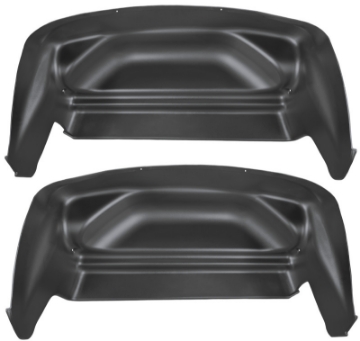 Picture of Husky Liners 07-13 Chevy-GMC Silverado-Sierra Black Rear Wheel Well Guards