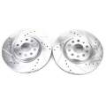Picture of Power Stop 06-13 Audi A3 Front Evolution Drilled & Slotted Rotors - Pair