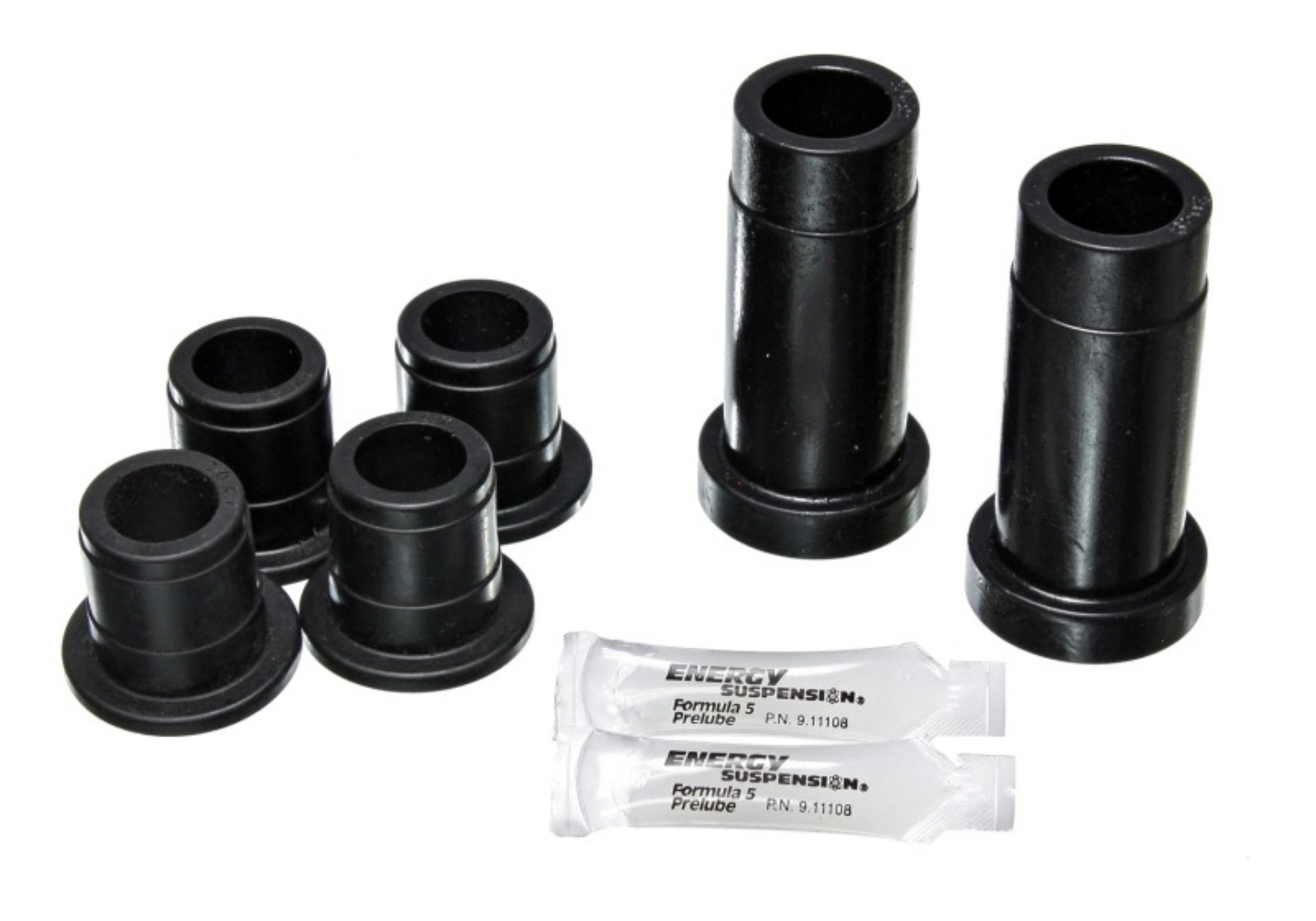 Picture of Energy Suspension 79-83 Toyota Pickup 2WD excl T-100-Tundra Black Front Upper&Lower Control Arm Bush